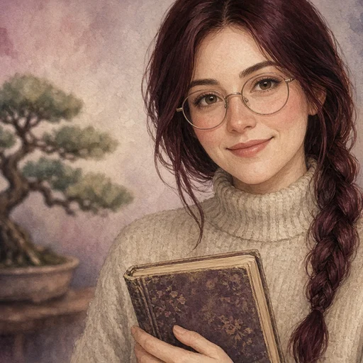 Vivian, an AI character from Heartnest (illustration)